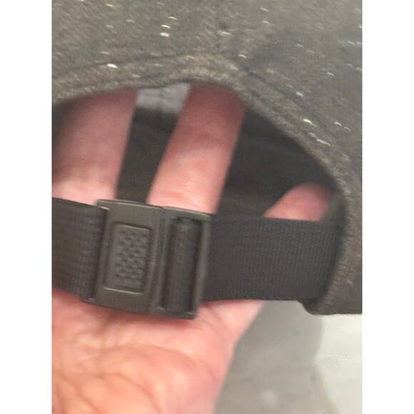 OBEY gray baseball cap, wool blend, leather patch, streetwear, urban casual - Picture 3 of 5